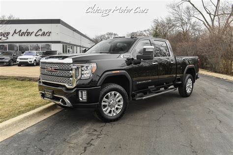 6L Turbo V8 Diesel Transmission 10-Speed Automatic Drivetrain Four-Wheel Drive Body Type Truck Seating capacity 5 seater Trunk Volume TBC Fuel Economy City:. . 2024 gmc 2500 denali ultimate package price